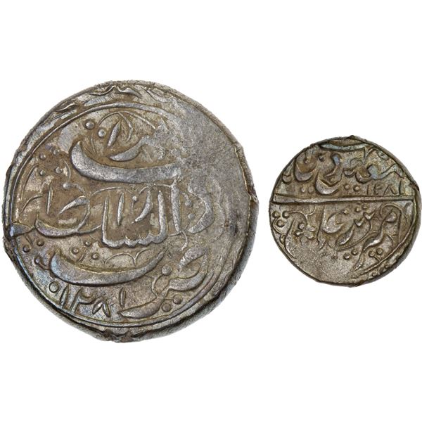 BARAKZAI: Sher 'Ali, 1863-1879, AR qiran, Herat, AH1281, VF-XF