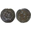 Image 1 : KASHMIR-SMAST: Anonymous, ca. 3rd/6th century, AE obol (0.39g), crude VF