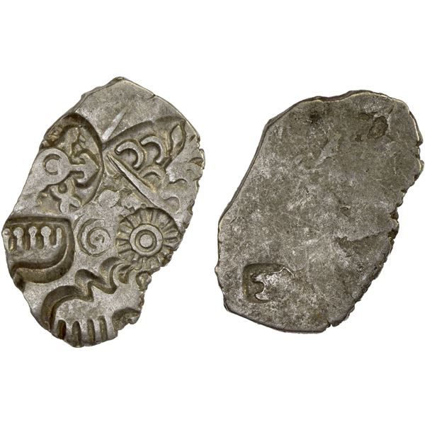 MAGADHA: Punchmarked, AR karshapana (3.38g), ca. 430-400 BC, VF-XF
