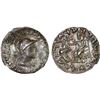 Image 1 : INDO-GREEK: Antialkidas, ca. 115-95 BC, AR drachm (2.27g), Pushkalavati mint?, XF