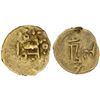 Image 1 : ORISSA: Anonymous, 12th/13th century, AV fanam (0.48g), year 3, VF-XF