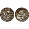 Image 1 : MUGHAL: Akbar, 1556-1605, AR rupee, Agra, AH979, VF-XF