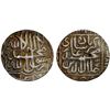 Image 1 : MUGHAL: Akbar, 1556-1605, AR rupee, Agra, AH985, VF