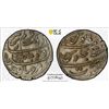Image 1 : MUGHAL: Aurangzeb, 1658-1707, AR rupee, Surat, AH1093 year 25, PCGS MS62