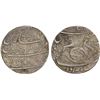 Image 1 : AWADH: Nasir ud-Din Haidar, 1827-1837, AR rupee (11.08g), Lucknow, AH1243 year one (ahad), choice VF