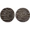 Image 1 : AWADH: Ghazi ud-Din Haidar, 1819-1827, AR rupee (11.08g), Lucknow, AH1235 year one (ahad), choice VF