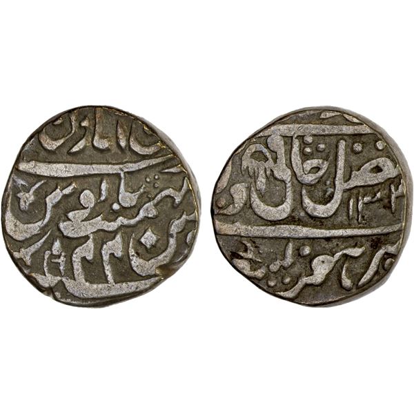 BINDRABAN: AR rupee (10.59g), AH1203 or 4 year 44, Fine