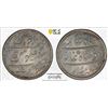 Image 1 : BOMBAY PRESIDENCY: AR rupee, Surat, AH1215 year 46, PCGS MS63