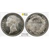 Image 1 : BRITISH INDIA: Victoria, Queen, 1837-1876, AR rupee, 1840(b&c), PCGS MS63