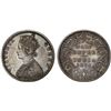 Image 1 : BRITISH INDIA: Victoria, Queen, 1837-1876, AR 1/2 rupee, Bombay, 1874(b), XF