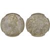Image 1 : BRITISH INDIA: Victoria, Queen, 1837-1876, AR rupee, 1862(b), NGC MS62