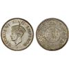 Image 1 : BRITISH INDIA: George VI, 1936-1947, AR rupee, 1938(b), AU