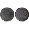Image 1 : PORTUGUESE INDIA: GOA: José I, 1750-1777, tutenag (tin) 15 bazarucos (9.61g), 1769, Fine