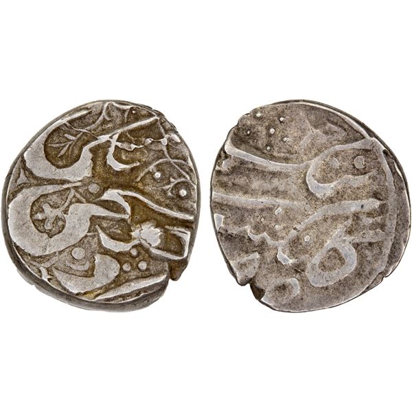 SINKIANG: Kuang Hsu, 1875-1908, AR 1/2 miscal (5 fen or fung) (1.67g), year 3 (1878), F-VF