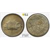 Image 1 : YUNNAN: Republic, AR 20 cents, year 38 (1949), PCGS AU details