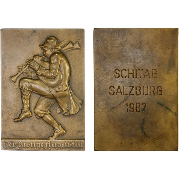 AUSTRIA: AE plaque (98.36g)