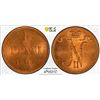 Image 1 : FINLAND: Nicholas II, Grand Duke, 1894-1917, AE penni, 1898, PCGS MS65 RD