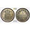 Image 1 : BAVARIA: Maximilian II, 1848-1864, BI 6 kreuzer, 1852, PCGS MS66