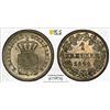 Image 1 : BAVARIA: Maximilian II, 1848-1864, BI kreuzer, 1864, PCGS MS64
