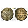 Image 1 : BRANDENBURG-ANSBACH: Karl Alexander, 1757-1791, AR 2 1/2 kreuzer, 1775, PCGS MS62