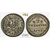 Image 1 : BRANDENBURG-ANSBACH: Karl Alexander, 1757-1791, BI 4 pfennig, 1782-S, PCGS MS65