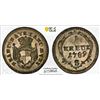 Image 1 : BRANDENBURG-BAYREUTH: Friedrich III, 1735-1763, BI kreuzer, 1789, PCGS MS64 (top pop)