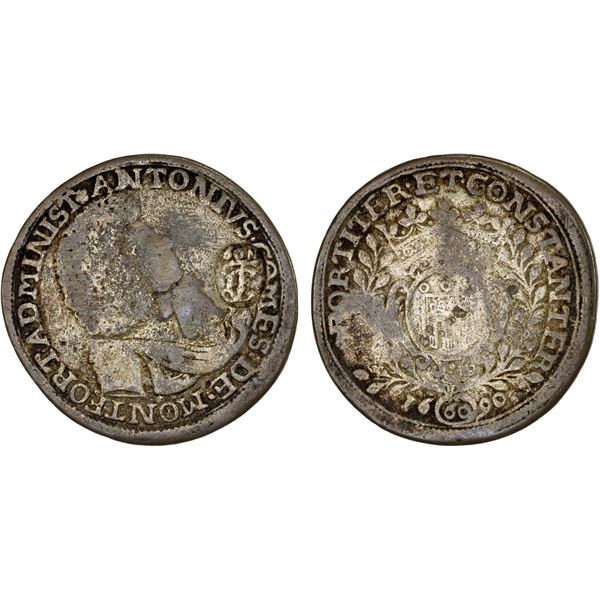 FRANCONIAN CIRCLE: Imperial Circle, 60 kreuzer (12.75g), ND (1693-5), Fine on VG host