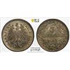 Image 1 : FRANKFURT AM MAIN: Free City, AR 3 kreuzer, 1853, PCGS MS65