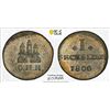 Image 1 : HAMBURG: Free Hanseatic City, AR sechsling, 1800, PCGS MS65