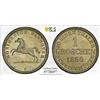 Image 1 : HANOVER: George V, 1851-1866, BI groschen, 1866-B, PCGS MS64