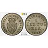 Image 1 : HESSE-DARMSTADT: Ludwig II, 1830-1848, AR kreuzer, 1835, PCGS MS65