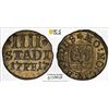 Image 1 : HILDESHEIM: Free Imperial City, BI 4 pfennig, 1717, PCGS MS64