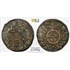 Image 1 : LIPPE-DETMOLD: Simon VII, Count, 1613-1627, AR 1/24 thaler (groschen), 1614, PCGS AU53