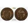 Image 1 : NASSAU: Wilhelm, 1816-1839, AE 1/4 kreuzer, 1819, PCGS MS62 BN
