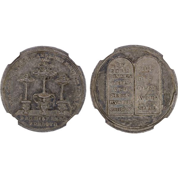 NUREMBERG: AR medal, ND (1700), NGC AU58