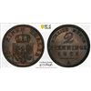Image 1 : PRUSSIA: Wilhelm I, 1861-1888, AE 2 pfennig, 1865-A, PCGS MS64 BN