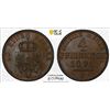 Image 1 : PRUSSIA: Wilhelm I, 1861-1888, AE 4 pfennig, 1871-C, PCGS MS64 BN