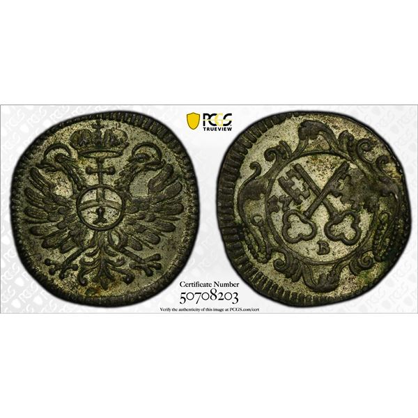 REGENSBURG: Free Imperial City, AR kreuzer, 1774, PCGS MS63