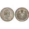 SAXONY: Johann, 1854-1873, AR thaler, 1854-F, AU