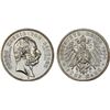 SAXONY: Friedrich August III, 1904–1918, AR 5 mark, 1904-E, AU
