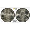 SAXONY: Friedrich August III, 1904-1918, AR 3 mark, 1913-E, PCGS MS65