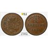 Image 1 : SCHWARZBURG-RUDOLSTADT: Friedrich Günther, 1807-1867, AE 1/4 kreuzer, 1866, PCGS MS64 BN