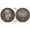 SCHWARZBURG-SONDERSHAUSEN: Karl Günther, 1880-1909, AR 2 mark, 1905-A, PCGS Proof 62 CAM