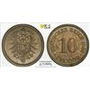 Image 1 : GERMANY: Kaiserreich, 10 pfennig, 1889-A, PCGS MS64