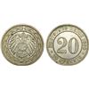 Image 1 : GERMANY: Kaiserreich, 20 pfennig (6.21g), 1890 A, choice AU
