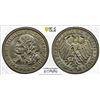Image 1 : GERMANY: Weimar Republic, AR 3 reichsmark, 1928-D, PCGS MS64