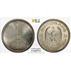 Image 1 : GERMANY: Third Reich, AR 5 reichsmark, 1934-A, PCGS MS63