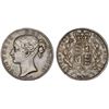 Image 1 : GREAT BRITAIN: Victoria, 1837-1901, AR crown, 1847, F-VF