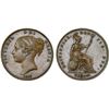 Image 1 : GREAT BRITAIN: Victoria, 1837-1901, AE penny, 1853, AU
