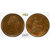 Image 1 : GREAT BRITAIN: Victoria, 1837-1901, AE farthing, 1884, PCGS MS64 BN